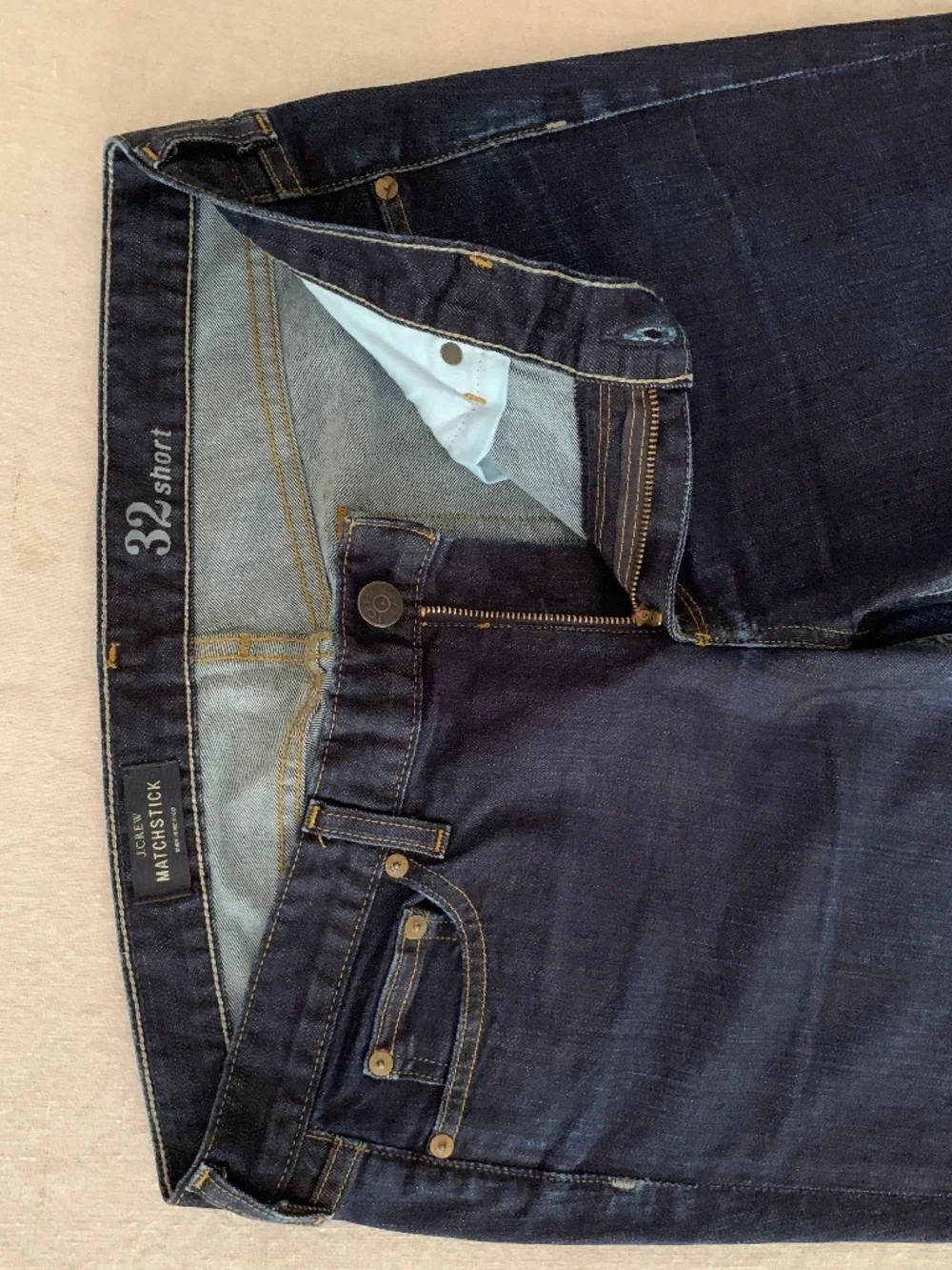 J.Crew Matchstick Dark Wash Skinny Jeans Women's Size 32 Short
